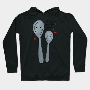 Will You Be My Little Spoon Valentine's Day Hoodie